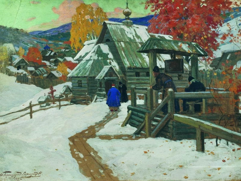 1873-Ivan Goryushkin-Sorokopudov - The Skete, 1912